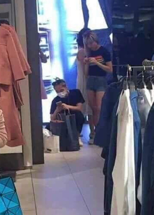 Cư dân mạng từng tung những hình ảnh cặp đôi tin đồn bí mật hẹn hò. Ảnh: Yan