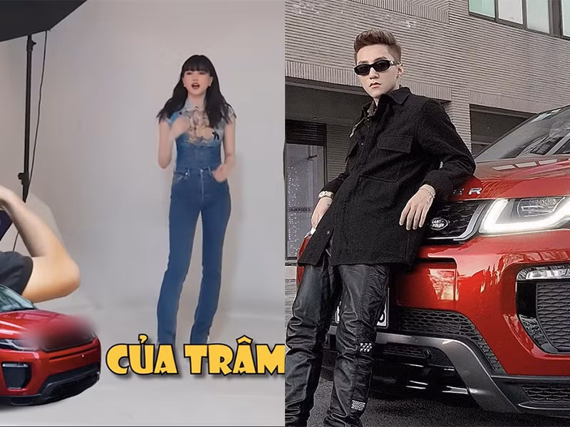 Thiều Bảo Trâm được cho là thường sử dụng xe của Sơn Tùng M-TP để đi quay hình. Ảnh: Đất Việt