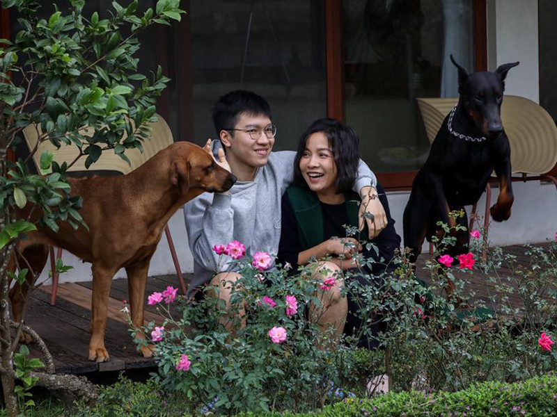 Duy Anh - con trai của Mỹ Linh đang học Đại học Melbourne để trở thành bác sĩ.