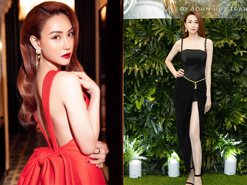 Bằng tuổi Hari Won, Ngân Khánh trẻ trung, gợi cảm. Đến nay, nữ diễn viên kết hôn đã được 6 năm.