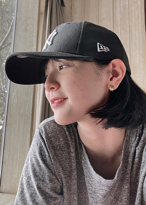 Hải Tú và bạn trai thợ xăm thường xuyên khoe ảnh tình cảm trên trang cá nhân. Tuy nhiên, những hình ảnh này sau đó không còn được công khai. Ảnh: Pose