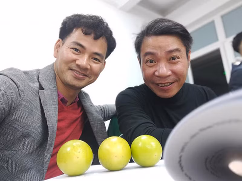 Anh hai huoc hau truong tap luyen Tao quan 2021