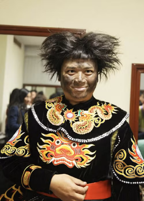 7 năm trước, Tiến Minh cũng đóng Thiên Lôi trong Táo quân.