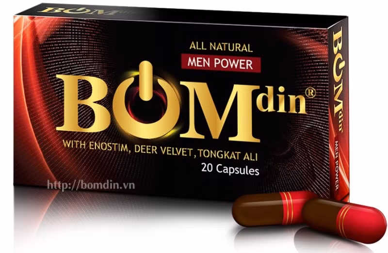 Sản phẩm Bomdin không có tác dụng chữa bệnh.