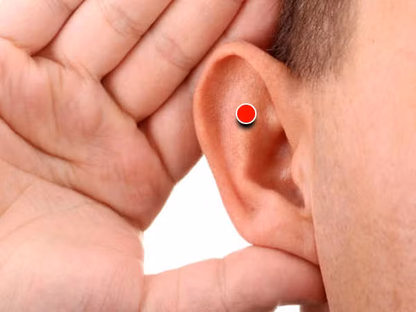 Tai. Dùng đầu ngón tay nhẹ nhàng ấn vào phần bên trong tai trong khi hít thở sâu. Điểm huyệt này có thể giúp bạn trị stress.