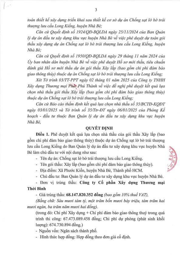 Cty Thới Bình thi công chống sạt lở bờ trái thượng lưu cầu Long Kiểng - Hình 3 Cty Thoi Binh thi cong chong sat lo bo trai thuong luu cau Long Kieng-Hinh-3