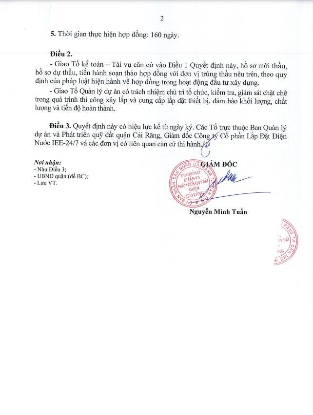 Cần Thơ: Một ngày Điện nước IEE trúng 2 gói thầu tại Cái Răng - Hình 4 Can Tho: Mot ngay Dien nuoc IEE trung 2 goi thau tai Cai Rang-Hinh-4