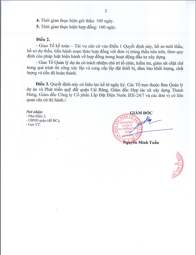 Cần Thơ: Một ngày Điện nước IEE trúng 2 gói thầu tại Cái Răng - Hình 2 Can Tho: Mot ngay Dien nuoc IEE trung 2 goi thau tai Cai Rang-Hinh-2