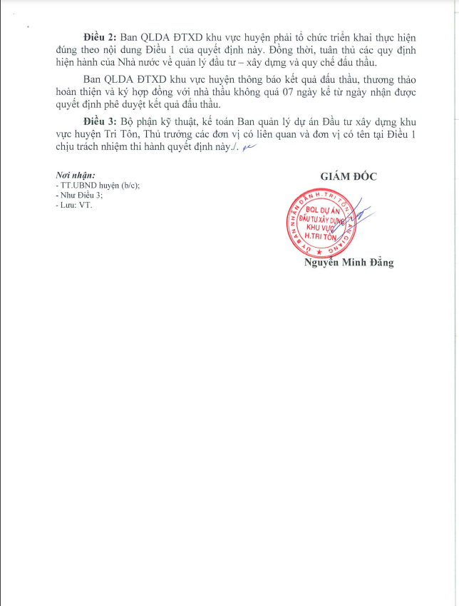 An Giang: Cty Xây dựng Thịnh Đức, 1 năm trúng 7 gói thầu tại Tri Tôn - Hình 3 An Giang: Cty Xay dung Thinh Duc, 1 nam trung 7 goi thau tai Tri Ton-Hinh-3