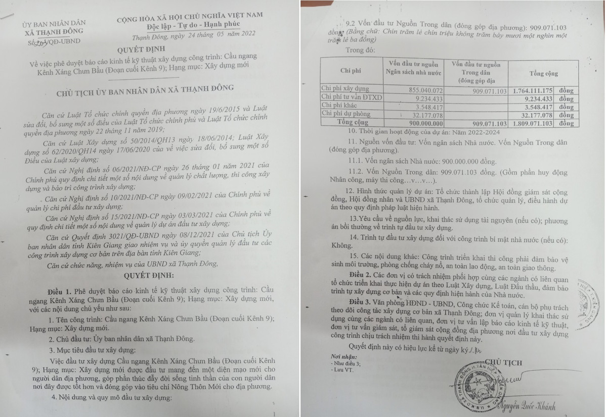 Kiên Giang: Thanh toán 100% vật tư, sau 01 năm cầu vẫn chưa xong Kien Giang: Thanh toan 100% vat tu, sau 01 nam cau van chua xong