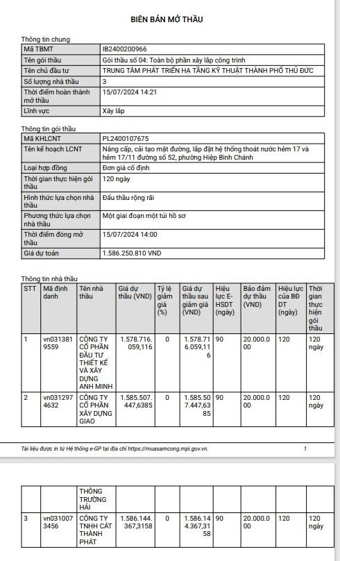 TP HCM: Công ty Trường Hải 1 năm trúng 24 gói thầu tại Thủ Đức - Hình 5 TP HCM: Cong ty Truong Hai 1 nam trung 24 goi thau tai Thu Duc-Hinh-5
