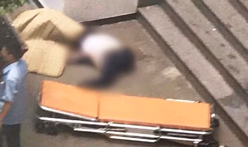 Hiện trường nơi phát hiện nữ sinh viên năm 2 tử vong tại Trường ĐH Công nghiệp TP HCM.