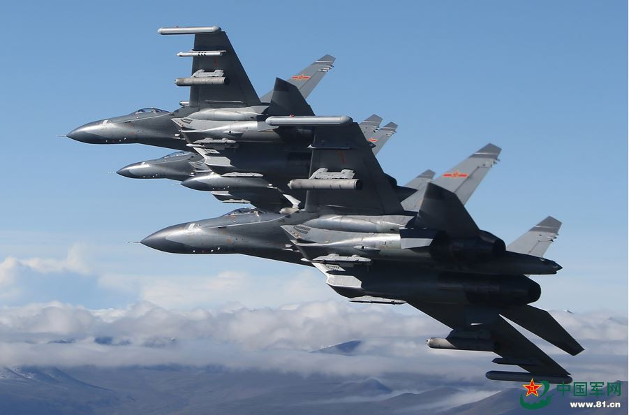 Và tính đến nay, đã có khoảng 276 chiếc J-11 với các biến thể khác nhau (bao gồm cả phiên bản J-11B kể trên) đang phục vụ trong biên chế của PLAAF và PLAN của Trung Quốc. Nguồn ảnh: 81.cn.