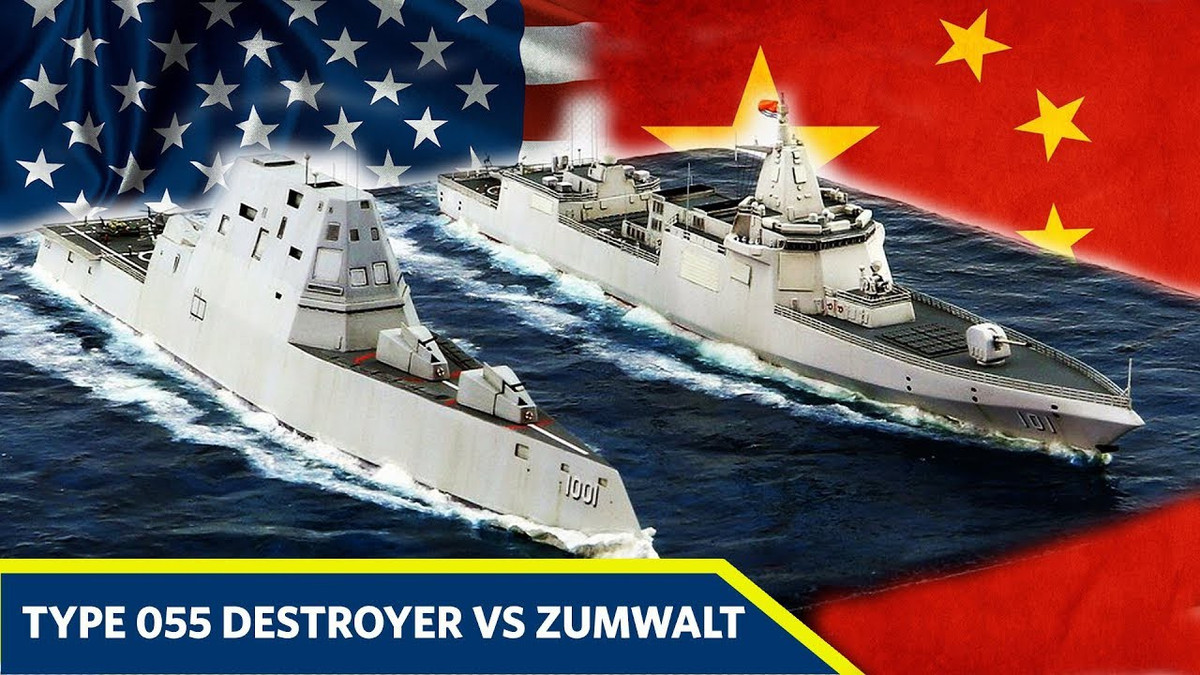 Tuy nhiên, qua khuôn khổ cuộc tập trận chung trên biển của Trung Quốc – Nga hồi tháng 10, các chuyên gia lại đánh giá Type 055 phù hợp với tàu chiến hơn và có thể đảm nhiệm nhiều vai trò hơn các tàu lớp Zumwalt của Mỹ.