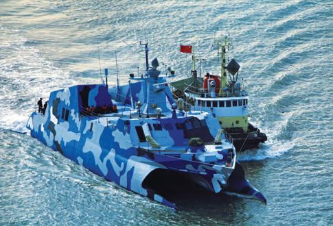 Trong trường hợp này, liệu khả năng tàng hình của Type-022 có thể được đặt ra hay không - ít nhất là từ các góc độ và tần số radar được vệ tinh sử dụng đã nhìn thấy nó.