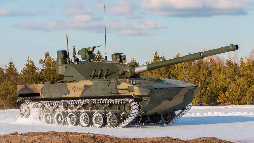 Ví dụ như các địa hình trên núi cao giữa không khí lạnh lẽo, ở nhiệt độ thậm chí lên đến rất cao hoặc rất thấp, Sprut-SDM1 vẫn vượt qua tất cả những điều “không thể” này, không như các phương tiện tương tự với nó. Nguồn ảnh: News.myseldon.com.