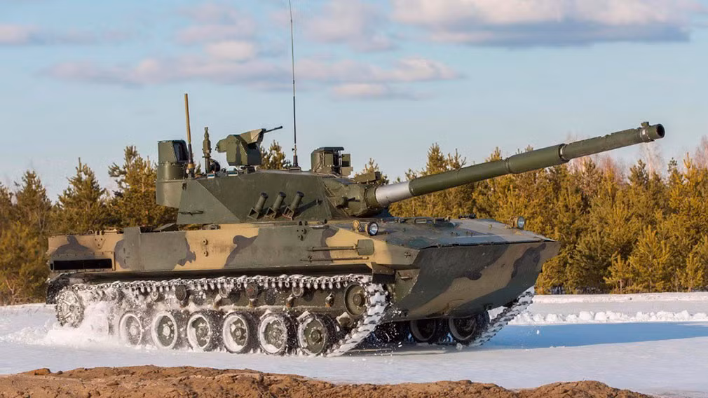 Ví dụ như các địa hình trên núi cao giữa không khí lạnh lẽo, ở nhiệt độ thậm chí lên đến rất cao hoặc rất thấp, Sprut-SDM1 vẫn vượt qua tất cả những điều “không thể” này, không như các phương tiện tương tự với nó. Nguồn ảnh: News.myseldon.com.