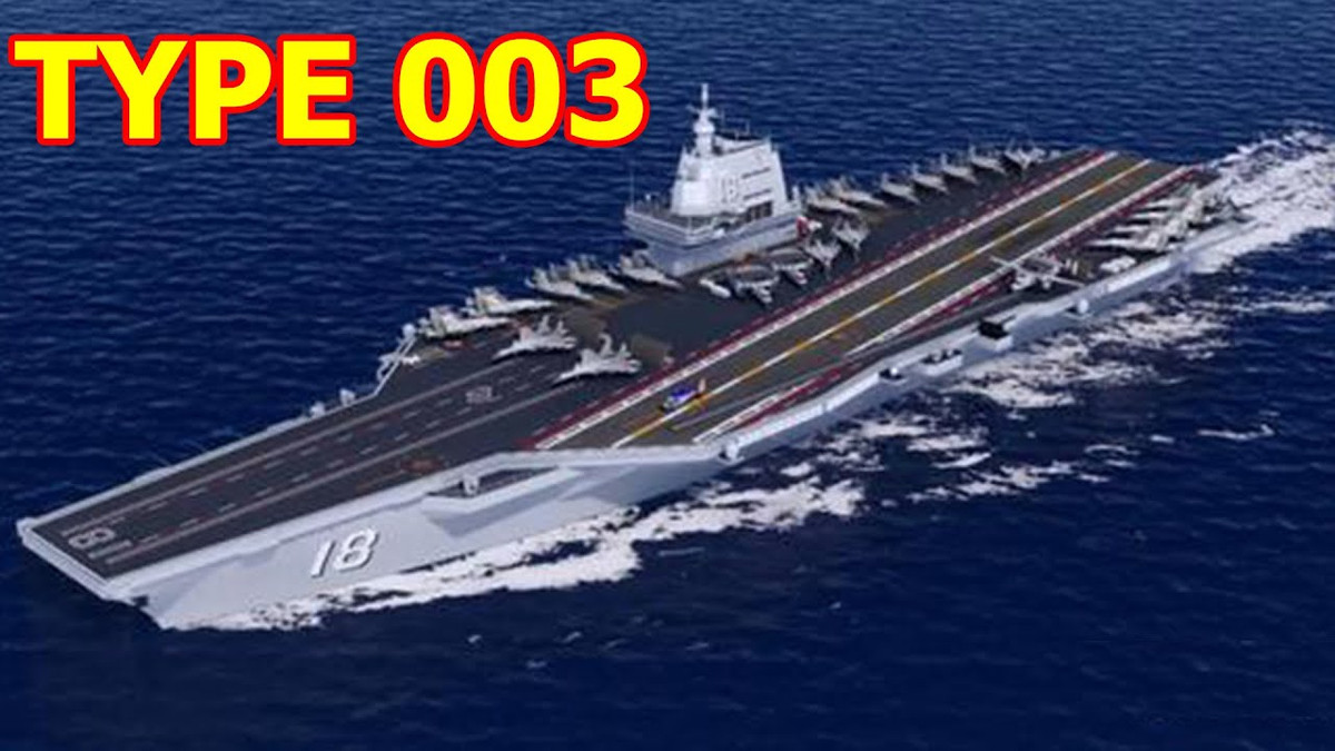 Mẫu tiêm kích hạm này dường như chắc chắn sẽ tương thích với hàng không mẫu hạm Type-003 của Trung Quốc, đây là tàu sân bay thứ 3 của lực lượng hải quân Trung Quốc.