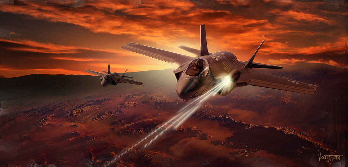 Ngoài ra, còn có sự xuất hiện của một khẩu pháo GAU-12/U cỡ nòng 25mm, được gắn trong thân đối với phiên bản F-35A mà Không quân Hoàng gia Australia mới bổ sung thêm, cùng 180 quả đạn pháo nhằm tự vệ và hỗ trợ không kích.