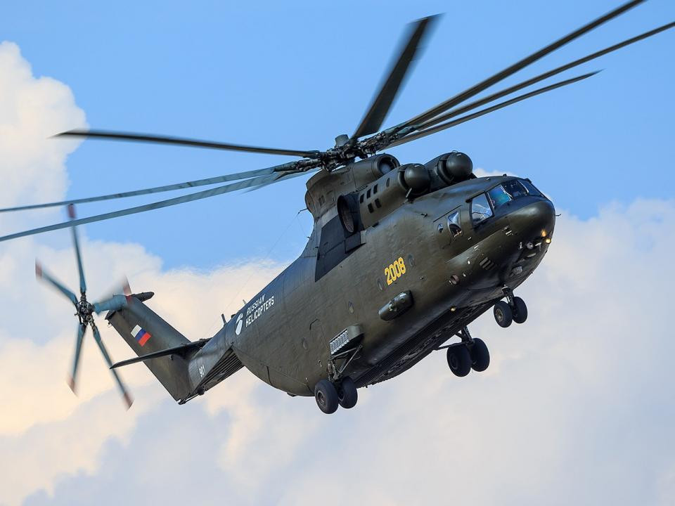 Tính đến nay, mẫu trực thăng vận tải Mi-26T2V nâng cấp đã thực hiện chuyến bay đầu tiên của mình vào tháng 8 năm 2018.