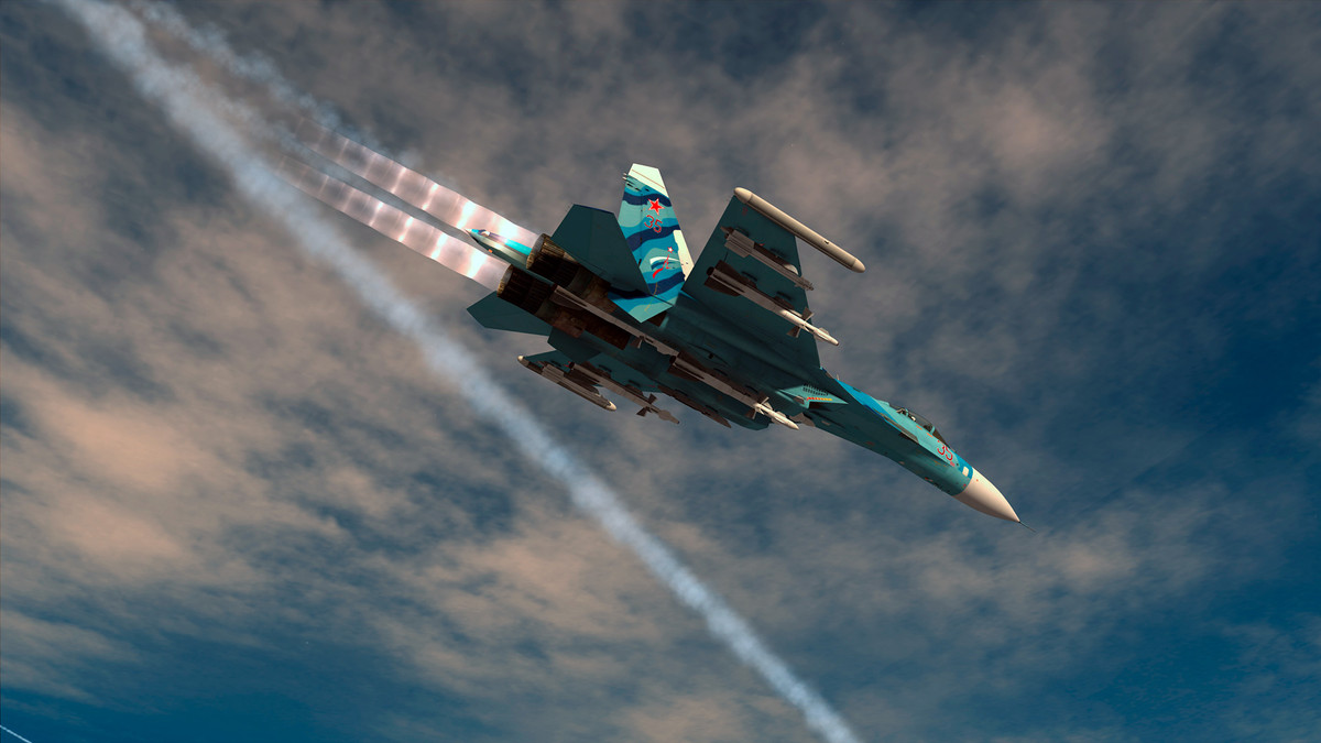 Máy bay phản lực chiến đấu Su-27 sở hữu khả năng có thể nói là tối ưu, sở hữu vận tốc cực đại đạt Mach 2.35 nhờ bộ động cơ đôi AL-31F mạnh mẽ, trần bay cao tối đa 18.500m, hoạt động bền bỉ trong phạm vi tối đa 3.530km. Nguồn ảnh: windowssearch-exp.com.