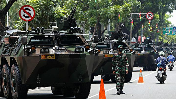 Xe bọc thép tấn công hạng nhẹ P6 ATAS. Ảnh: Tempo.co