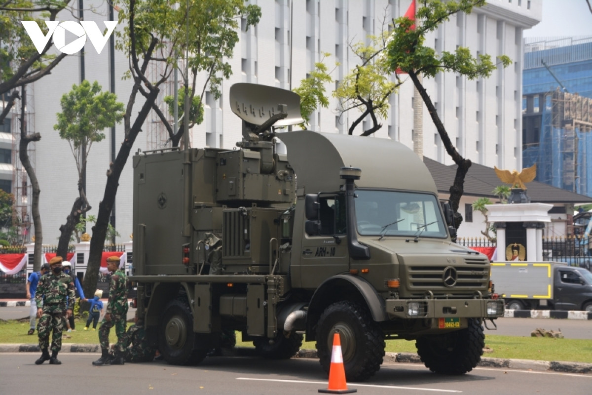 Xe bọc thép radar. Ảnh: vov.vn