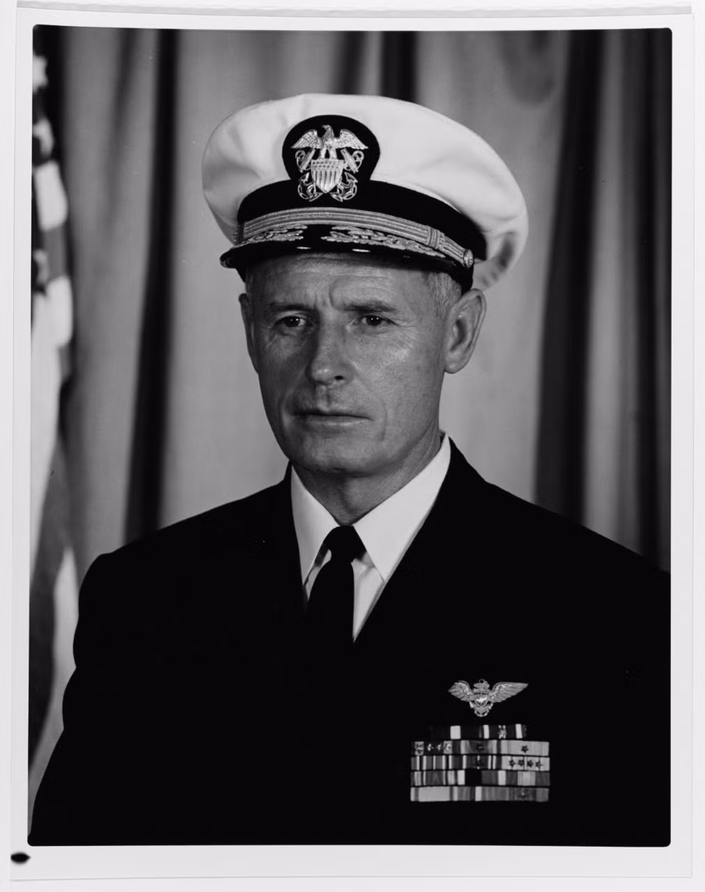 Tàu chiến này được nhập biên chế tại Xưởng hài quân Philadelphia vào ngày 29/4/1961 dưới quyền chỉ huy của Hạm trưởng, Đại tá Hải quân William F. Bringle.