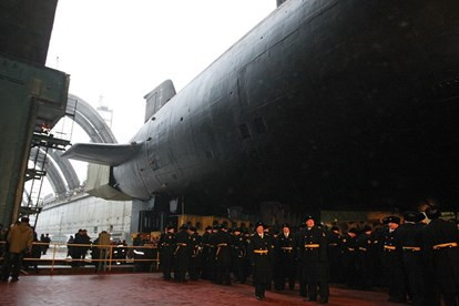 Generalissimus Suvorov đã được đặt đóng tại Nhà máy đóng tàu Sevmash ở Tây Bắc nước Nga vào tháng 12/2014.