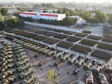 Quá trình diễn tập này ở Tajikistan có sự tham gia phối hợp của hơn 200 binh sĩ, các đội tác chiến cũng được thực hành để nâng cao năng lực vận hành hệ thống phòng không S-300.