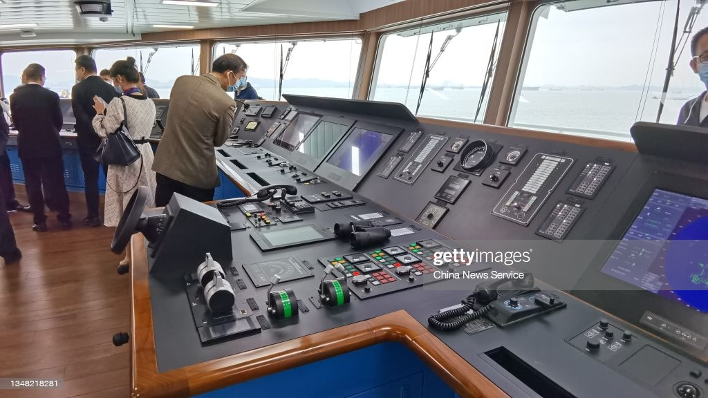 Còn về nội thất của Haixun 09, mới đây đã có những tấm ảnh về bên trong con tàu tuần hải này của MSA Trung Quốc, được cho là chụp trước hoặc ngay trong ngày ra mắt.