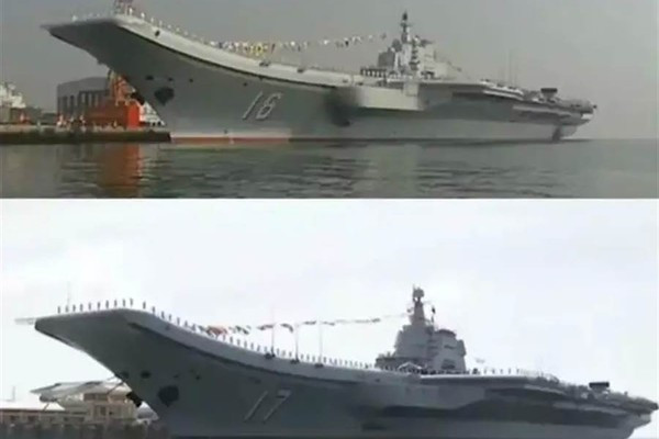 Bởi vì trái ngược với số lượng lớn các loại tàu trong biên chế, Trung Quốc hiện nay là chỉ sở hữu duy nhất 2 tàu sân bay kiểu cũ là Liêu Ninh và Sơn Đông, khi mà đây mới chính là loại tàu mà chứng tỏ được sức mạnh và uy nghiêm của quốc gia trên biển. Nguồn ảnh: Information.