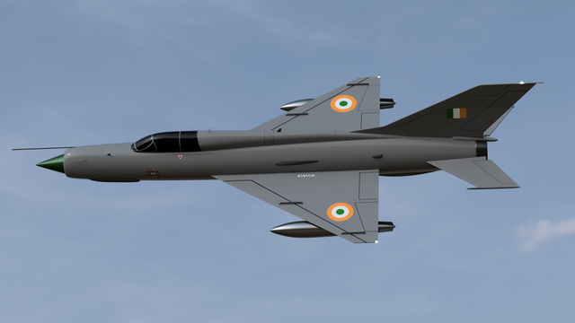 MiG-21 (định danh của NATO là Fishbed), là một máy bay tiêm kích hạng nhẹ thế hệ thứ 3 của Liên Xô được phát triển bởi văn phòng thiết kế Mikoyan và Gurevich vào giữa những năm 1950. Đây là một máy bay siêu âm phổ biến nhất trong lịch sử và cũng là máy bay tiêm kích thế hệ thứ 3 được sản xuất nhiều nhất.