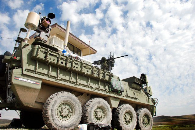 Về Stryker, đây là một loại xe bộ binh bọc thép 8 bánh. Vào năm 2018, Quân đội Mỹ đã quyết định trang bị một số phương tiện này với cảm biến và tên lửa cho vai trò phòng không.