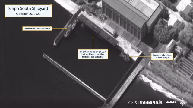 Có thể nói, việc thử thành công SLBM thể mới lần này của Triều Tiên tại thành phố Sinpo, sẽ là tiền đề quan trọng và đóng góp rất lớn trong công cuộc nâng cao sức mạnh kho vũ khí quân sự của nước này. Nguồn ảnh: QQ.