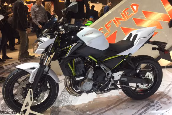 Kawasaki Z650 phiên bản 2017 với toàn bộ các chi tiết khác trên xe được thiết kế lại. So với ER-6n, Kawasaki Z650 gần như không hề liên quan gì về thiết kế. Thay vào đó, Kawasaki Z650 chịu ảnh hưởng từ thiết kế của người anh em Z800 nhiều hơn.