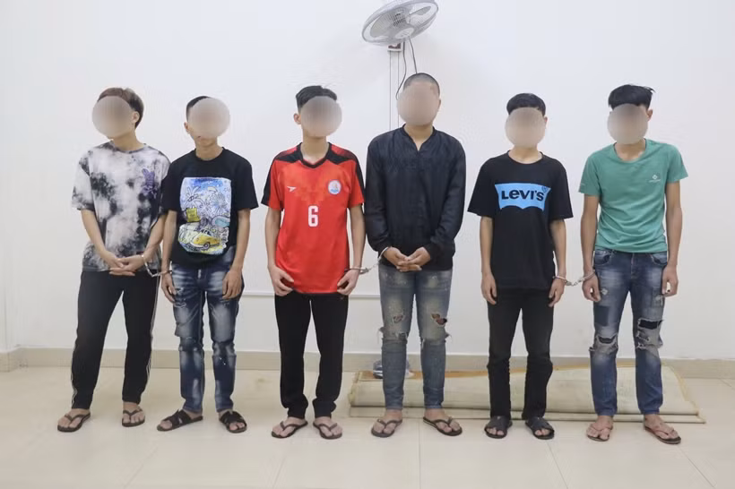 Bat nhom “game thu” chuyen di cuop giat tai san cua nguoi di duong