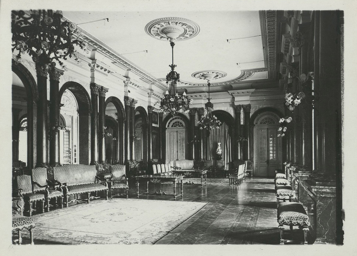 Phòng khách chính của Phủ Toàn quyền. Ảnh tư liệu.