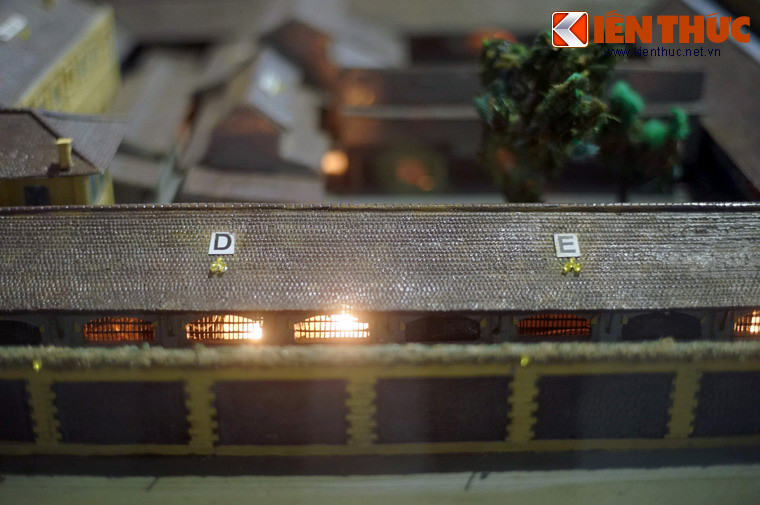 Cận cảnh khu nhà giam trên phố Hỏa Lò, bên phải cổng chính, thuộc phạm vi khu di tích hiện tại.