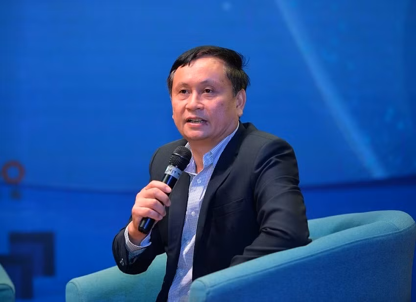 Ông Nguyễn Sơn, Bí thư Đảng ủy, Chủ tịch Hội đồng quản trị Trung tâm lưu ký chứng khoán Việt Nam.