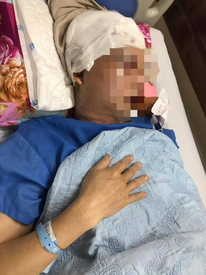 Trước thời điểm xảy ra vụ việc, Công ty TNHH Xăng dầu Ngân Giang HD đã thuê một công ty san lấp dự án của doanh nghiệp, trong khi phần đất của công ty sát gần với đất của dân, mốc giới lại chưa rõ ràng nên chính quyền xã An Thượng yêu cầu Công ty Ngân Giang HD tạm dừng san lấp để xác định mốc giới.