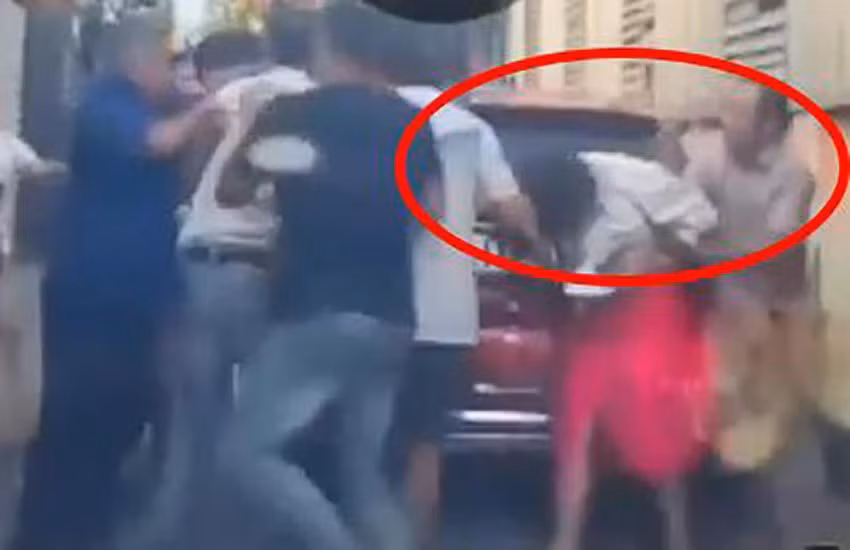 Hanh hung phu nu khi bi nhac do xe, can bo CA Binh Duong co bi ky luat?