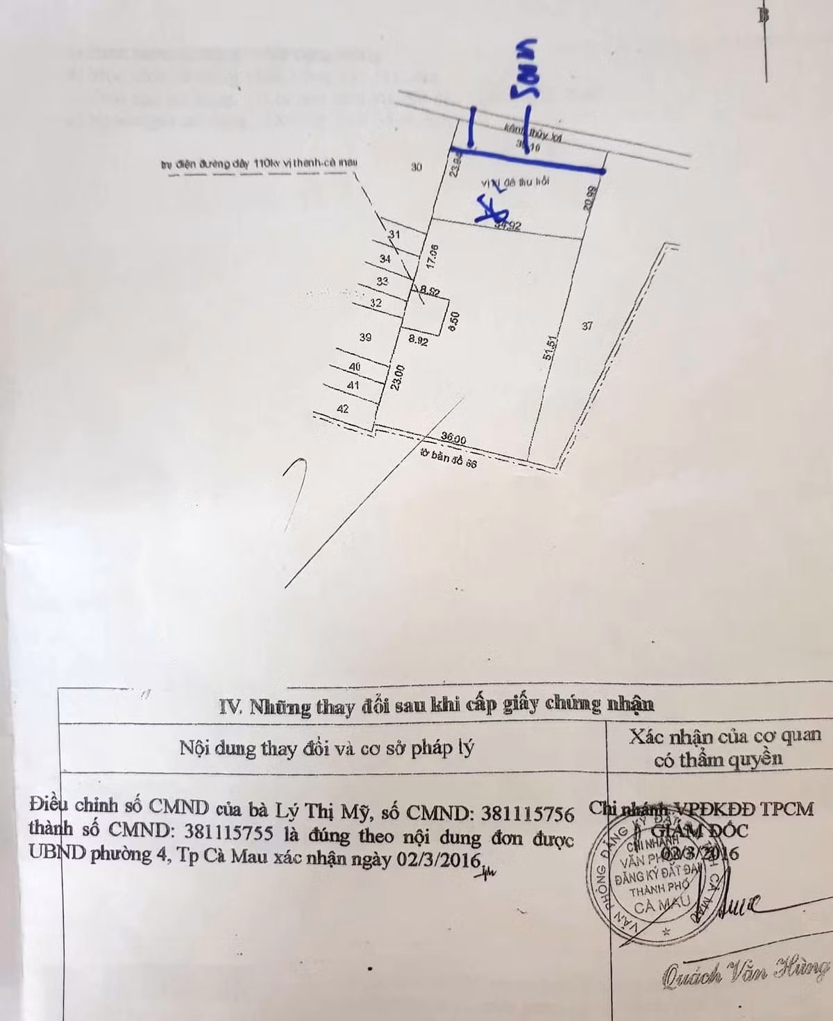 Nhieu van ban bat cap trong vu thu hoi dat cua dan o Ca Mau-Hinh-2