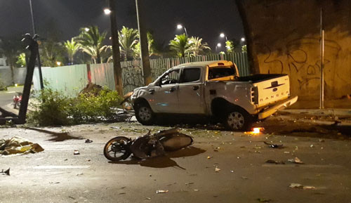 TP HCM: Xe ban tai gay tai nan kinh hoang, hang loat nguoi thuong vong