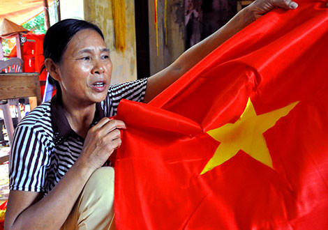 Nghệ nhân Đặng Thị Đàn.