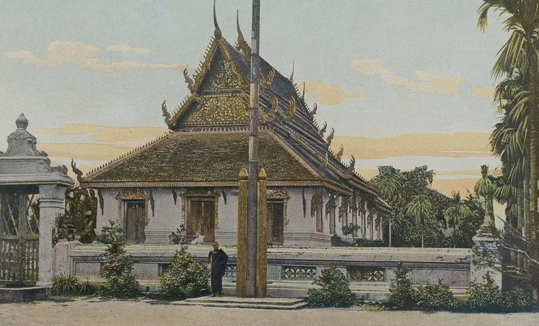 Một ngôi chùa ở Phnom Penh.