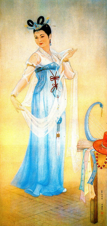 Điệu múa truyền thống.