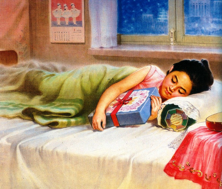 Bé gái Triều Tiên và món quà hạnh phúc.