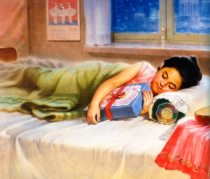 Bé gái Triều Tiên và món quà hạnh phúc.