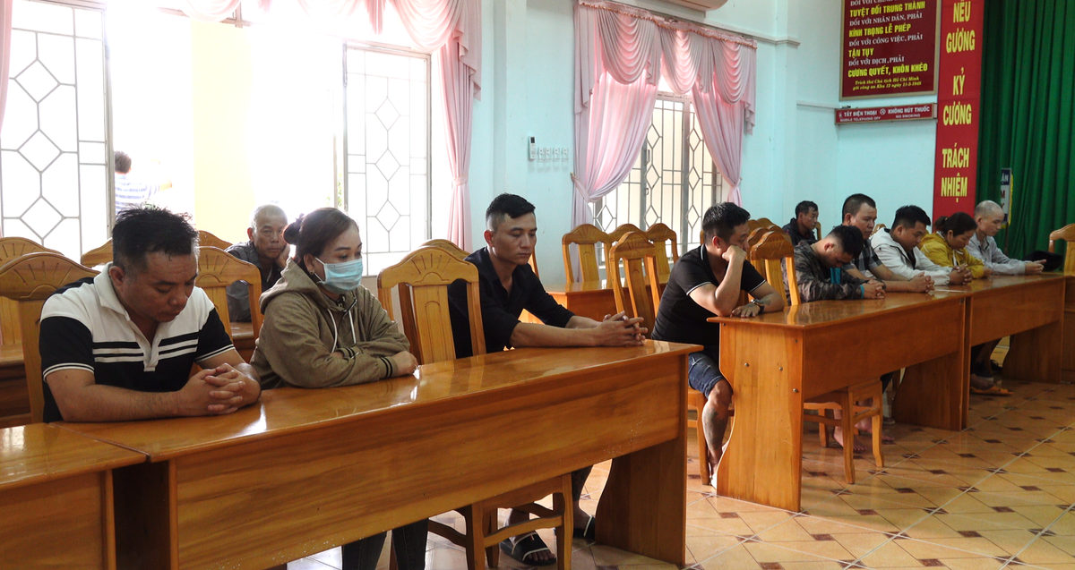 Binh Thuan: Thue xuong ra dao giua ho to chuc danh bac